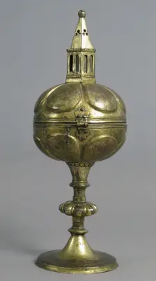 Ciborium, German, late 14th century-early 15th century. Creator: Unknown