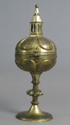 Ciborium, German, late 14th century-early 15th century. Creator: Unknown