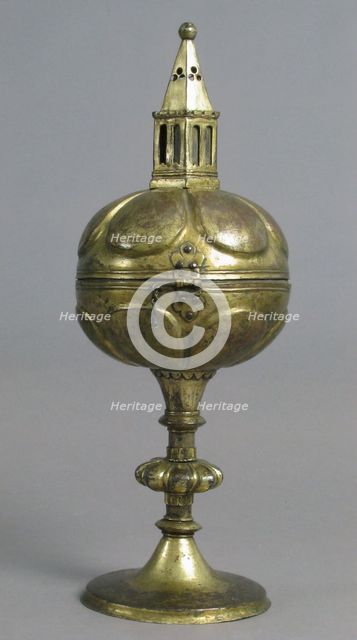 Ciborium, German, late 14th century-early 15th century. Creator: Unknown.