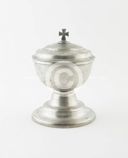 Ciborium, Germany, c. 1750. Creator: Sigmund Tzschirschwitz.