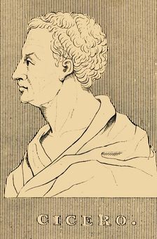 Cicero (106-43 BC), 1830. Creator: Unknown