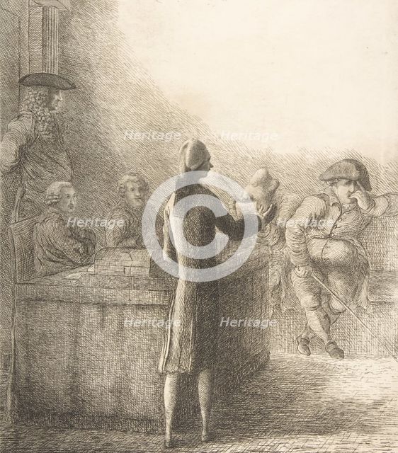 Cicero in Catilinam, March 17, 1785. Creator: James Sayers.