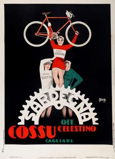 Cicli Cossu Sardegna, 1930. Creator: Maga (Magagnoli), Giuseppe (1878-1933)