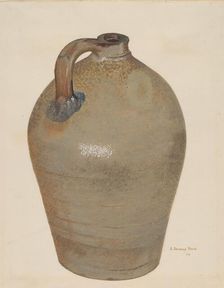 Cider Jug, 1936. Creator: Jerome Hoxie