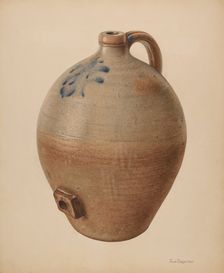 Cider Jug, c. 1939. Creator: John Tarantino