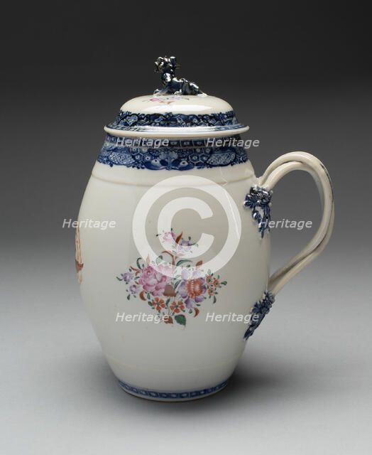 Cider Jug with Lid, c. 1800. Creator: Unknown.