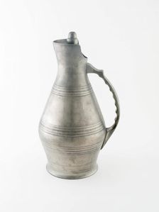 Cider Jug with Lid, Paris, 19th century. Creator: Unknown