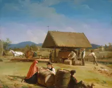 Cider Making, 1840-41. Creator: William Sidney Mount