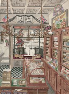 Cigar Store, 1901, 1935/1942. Creator: Perkins Harnly