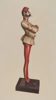 Cigar Store Figure, 1935/1942. Creator: Albert Ryder