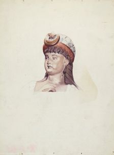 Cigar Store Figure, 1935/1942. Creator: Joseph Goldberg
