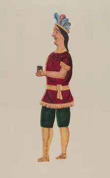 Cigar Store Indian, 1935/1942. Creator: Einar Heiberg