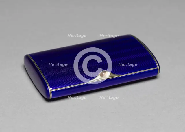 Cigarette Case, 1896-1903. Creator: House of Fabergé (Russian, 1842-1918).