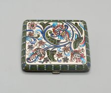 Cigarette Case, Moscow, c. 1896/1900. Creator: Carl Faberge