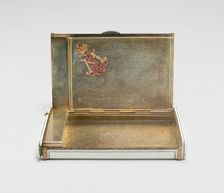 Cigarette Case, Saint Petersburg, Late 19th century. Creator: Fabergé Workshop