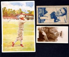 Cigarette cards, early 20th century