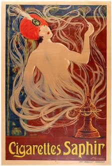 Cigarettes Saphir , 1910. Creator: Stephano (active 1910-1920s)