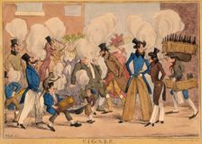 Cigars 1827. Creator: Henry Heath