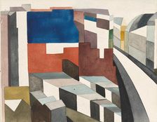 Cimetière de Montmartre, Paris, 1926. Creator: Taeuber-Arp, Sophie (1889-1943)