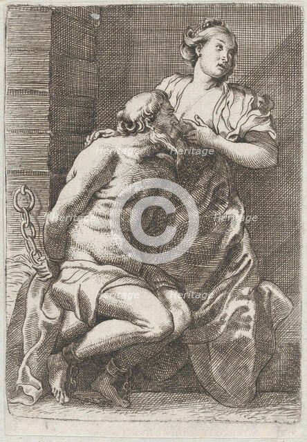 Cimon and Pero, ca. 1630-1700. Creator: Anon.