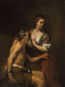 Cimon and Pero, c.1655-c.1657. Creator: Willem Drost