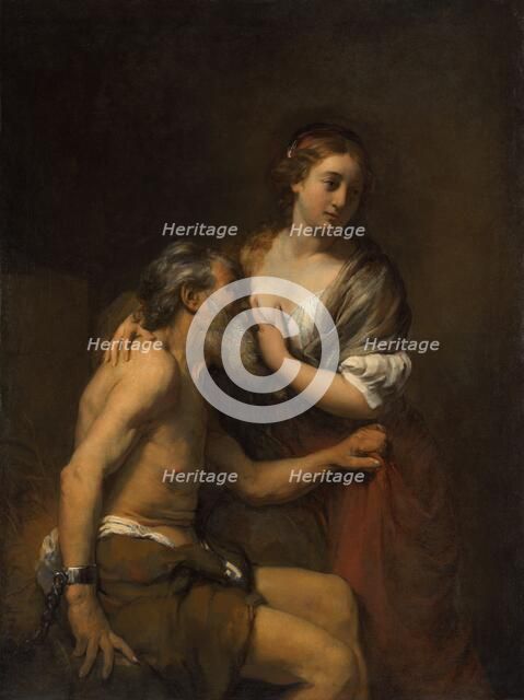 Cimon and Pero, c.1655-c.1657. Creator: Willem Drost.