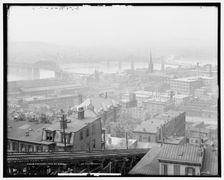 Cincinnati from Mt. Adams, Ohio, c1909. Creator: Unknown