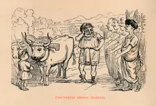 Cincinnatus chosen Dictator 1852. Artist: John Leech