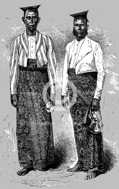 'Cingalese of the Coast; Four Months in Ceylon', 1875. Creator: Unknown.
