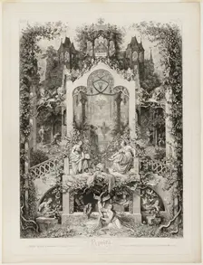 Cinderella, 1848. Creator: Eugen Napoleon Neureuther
