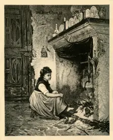 Cinderella 1883. Creator: Unknown