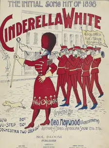 Cinderella White 1898. Creator: Unknown