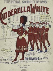 Cinderella White 1898. Creator: Unknown