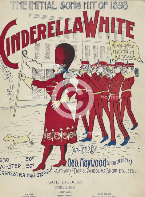 'Cinderella White', 1898. Creator: Unknown.