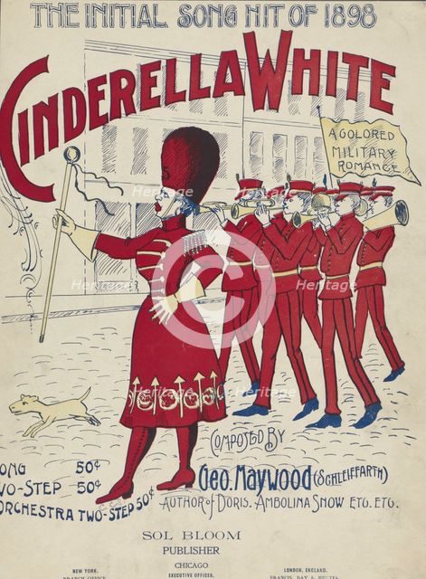 'Cinderella White', 1898. Creator: Unknown.