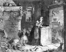 "Cinderella" - painted by George Cruikshank - from the Exhibitionn of the Royal Academy, 1854. Creator: Unknown