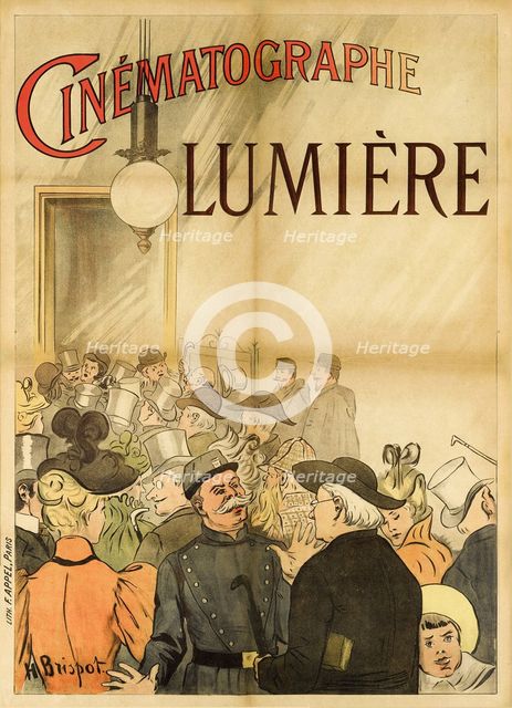 Cinématographe Lumière, 1896.