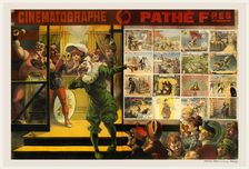 Cinématographe Pathé, 1906. Creator: Faria, Cândido de (1849-1911)