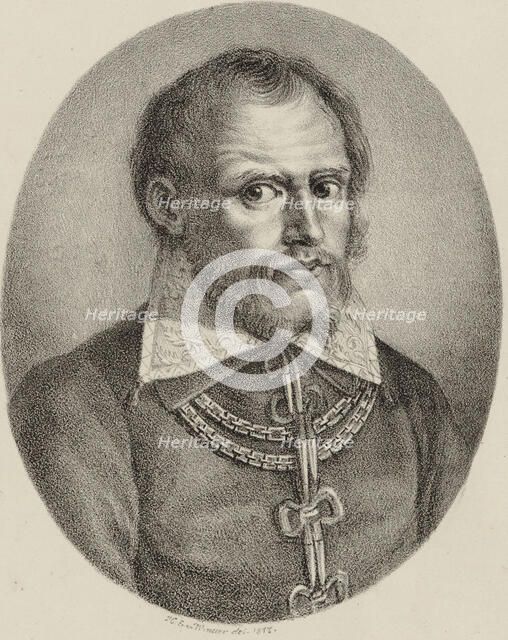 Cipriano de Rore (1515/16-1565), 1817. Creator: Winter, Heinrich Eduard von (1788-1825).