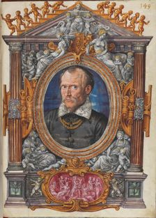 Cipriano de Rore (1515/16-1565) From Sechsstimmige Motette Mirabar solito laetas, ca 1559. Creator: Mielich (Muelich), Hans (1516-1573)