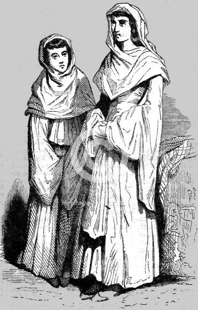 'Circassian Women (Mohammedans)', 1854. Creator: Unknown.