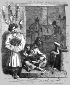 Circassians making Arms 1854. Creator: Unknown