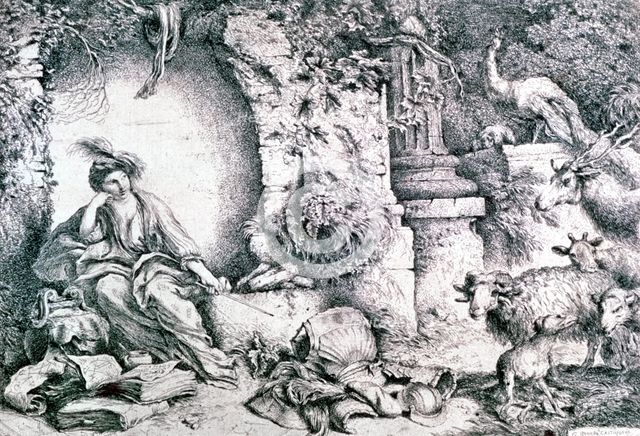 'Circe Changing Ulysses' Men', c1650. Artist: Giovanni Benedetto Castiglione