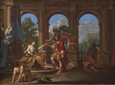 Circe and Ulysses, 1611-1669. Creators: Filippo Lauri, Pietro da Cortona