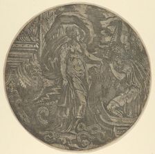 Circe Giving a Drink to Ulysses's Companions, 1540-45. Creator: Antonio Fantuzzi