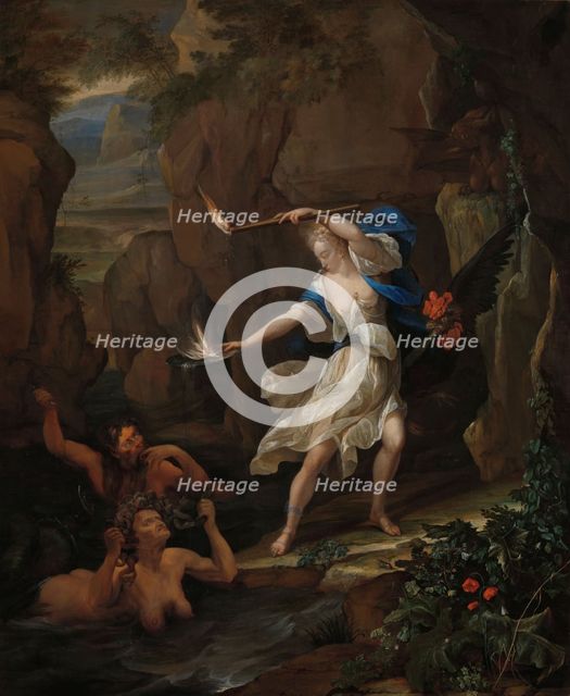 Circe Punishes Glaucus by Turning Scylla into a Monster, 1695. Creator: Eglon Hendrik van der Neer.