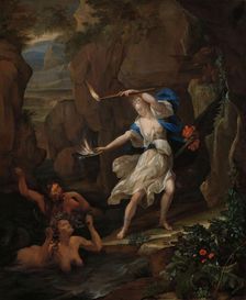 Circe Punishes Glaucus by Turning Scylla into a Monster, 1695. Creator: Eglon Hendrik van der Neer