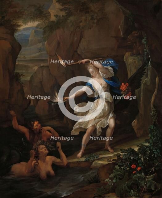 Circe Punishes Glaucus by Turning Scylla into a Monster, 1695. Creator: Eglon Hendrik van der Neer.