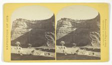 Circle Walls, Cañon de Chelle..., 1873. Creator: Tim O'Sullivan