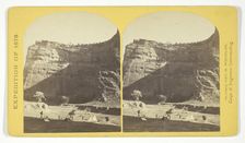 Circle Walls, Cañon de Chelle..., 1873. Creator: Tim O'Sullivan